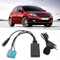 Adaptateur D'entrée AUX Adaptateur Bluetooth Voiture Adaptateur AUX in 6 + 8 Broches de Remplacement de Microphone Mains Libres pour Bravo pour Radio AV-Eingangsadapter