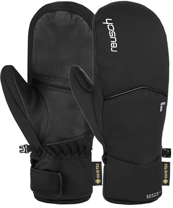 Reusch Gore-TEX Ski-Fäustlinge für Damen | extra warm & wasserdicht | atmungsaktiv, Softshell-Winterhandschuhe für Ski & Outdoor, Größe 6,5-8,5, Amira GORE-TEX