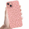 Coalbooliy Handyhülle für iPhone 15 hülle 6,1'', Aesthetic Leopard Leoparden Muster Design Rosa Weiche TPU Silikon Stoßfest Kameraschutz Schutzhülle Bumper Ultra Dünn Mädchen Case, 07