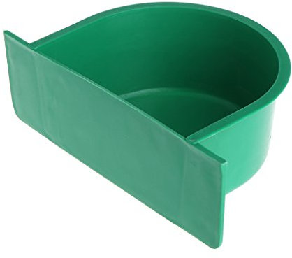 Mangiatoia per uccelli da appendere in gabbia, tazze di plastica, vassoi di alimentazione dell'acqua, cibo per pappagalli, parrocchetti, piccioni, pollame
