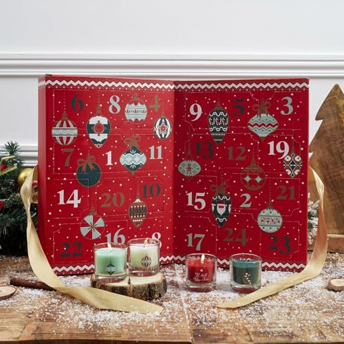 Adventskalender, 24 Duftkerzen, Kollektion Es war einmal