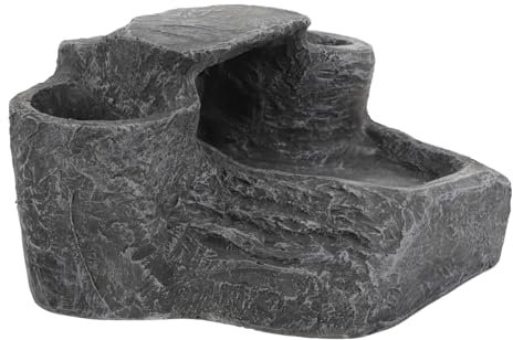 TOGEVAL De Para Tortugas y Reptiles Decoración De y Terrario Rampas Simuladas para Climbing y Hábitat De Animales Acuáticos y Terrestres