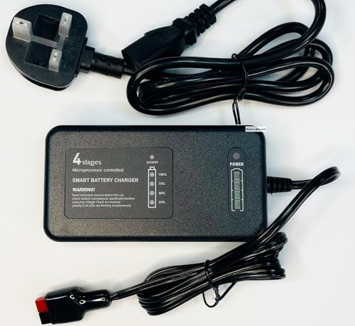 Lithium Battery Charger suitable for Powerkaddy FW3 5 & 7 Plug & Play - NOT for FX or CT