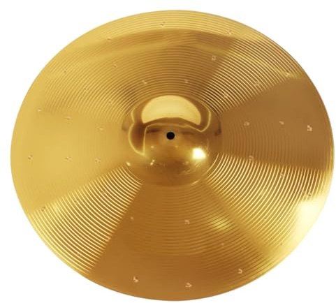 HAMPPLIES Becken Warmer Schlagzeug für Klarem Messinglegierung aus mit als Brass Splash Klang und Tonqualität Ersatzteil für Jazz