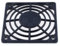 Lüftergitter 60x60 mm 60mm Lüfter Gitter Kunststoff geschraubt