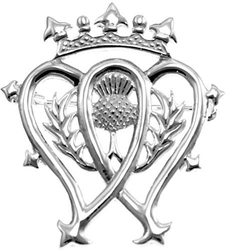 Broche Luckenbooth en Argent Massif