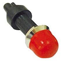 Osculati Wasserdichter Druckschalter aus Messing, rot