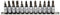 BGS 2163 | Bit-Einsatz-Satz | 6,3 mm (1/4) | Schlitz, Kreuzschlitz PH / PZ | 12-tlg.