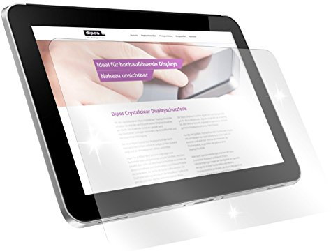 dipos I 2X Schutzfolie klar kompatibel mit Apple iPad Pro WiFi + Cellular Rückseite Folie Displayschutzfolie