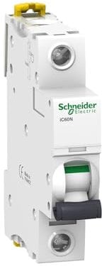 Schneider electric a9 F74140 iC60 N disjoncteur, acti9, 1p, 40 A, Courbure C, 50/60 Hz, Blanc