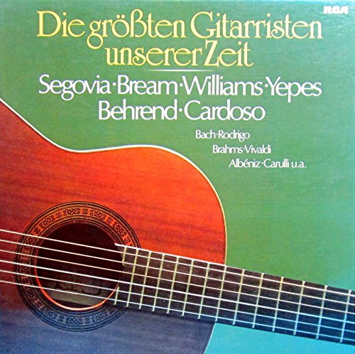 Die größten Gitarristen unserer Zeit Schallplatte]