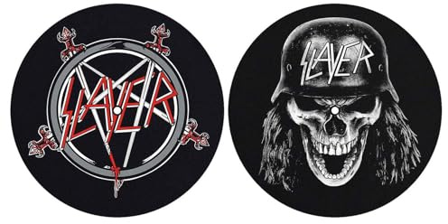SLAYER PENTAGRAM / WEHRMACHT Slipmat/ Schallplattenspielerauflage
