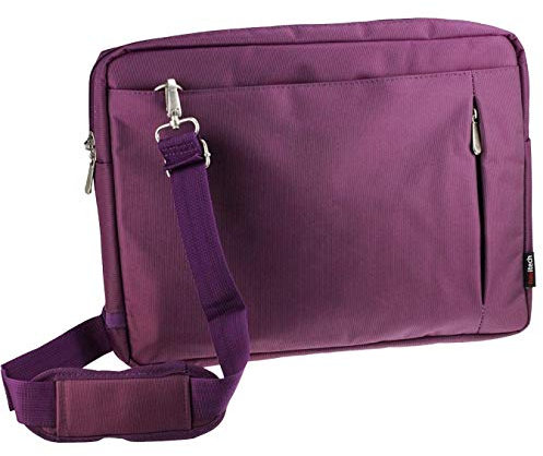 Navitech Purple Carry Case/Cover Bag Compatible with The Portable DVD Players Including The Bush 10 inch