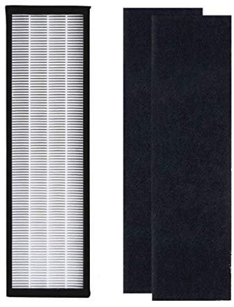 iAmoy HEPA Filter Compatible Air Purifier PureMate PM 510,Breathe Fresh 56cm,Germ Guardian AC4825 AC4300 AC4800 AC4900 Series (1 Set Replacement Filter and 1 Pcs Carbon Filter)