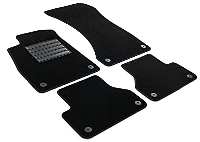 MDM SP-7229 Fußmatten Velours Autoteppich passend für Audi A5 Sportback (F5) 10.2016>02.2020