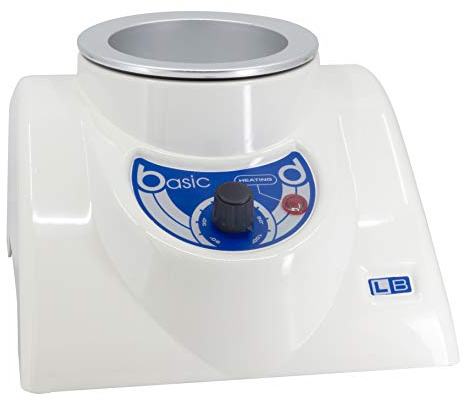 EpilWax - Épilateur Chauffe Cire Basic Professionnelle Grande Cuve 400 ml Pour Épilation Chaude Pelable Sans Bandes et Cire en Pot Avec Bande