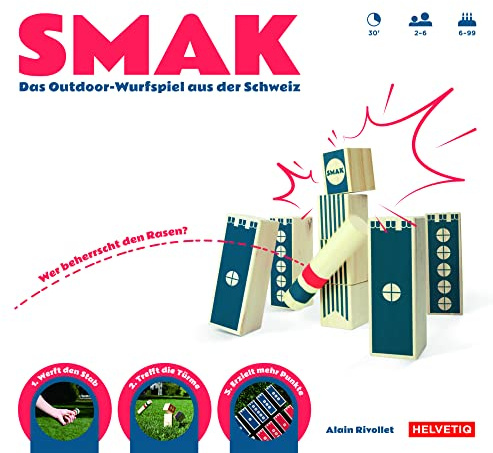 SMAK (Kinderspiel): Das Outdoor-Würfspiel aus der Schweiz