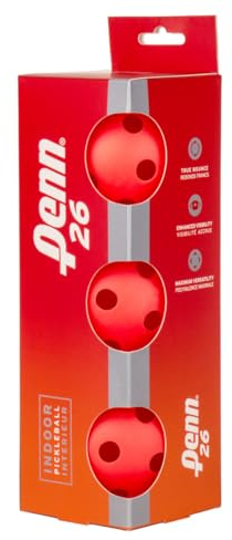 Penn 26 Indoor 3pcs Pickleball Balls