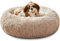Western Home Hundebett Run, Katzenbett Flauschig, Hundekissen Kleine Hunde,Hundebett Waschbar,Hundekorb,Katzenkorb Zum Schlafen 70 cm,Braun