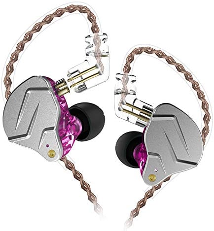 CCA KZ ZSN Pro Dual Drivers 1BA 1DD In Ear Ohrhörer HiFi Power Bass Earbuds Kopfhörer High Clarity Sound Wired Ohrhörer mit abnehmbarem Kabel für Audiophile Musiker