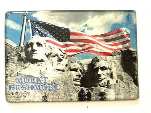 Mount Rushmore,South Dakota-Souvenir-Kühlschrankmagnet Fridge Magnet, Reiseandenken 071203
