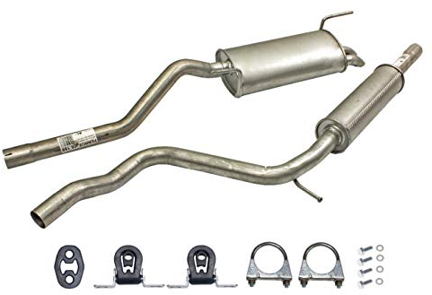 Ferroz Export Ersatz für Auspuffanlage Auspuff ab Kat Seat Inca 1.7 D 1.9 SDI & VW Caddy II 1.9 TDI SDI