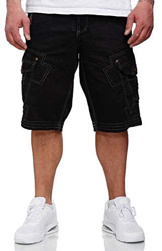 Geographical Norway Peanut Men - Bermuda für Herren (schwarz 3XL)