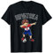 Dabbing Fußball Junge mit Hrvatska Trikot Kroatien Kinder T-Shirt