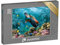 puzzleYOU: Puzzle 200 Teile „Unterwasserwelt mit Einer eindrucksvollen Schildkröte und Korallen“ – aus der Puzzle-Kollektion Unterwasser