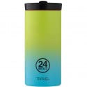 24Bottles - Bicchiere da Viaggio 0,6 l con Coperchio Sport & Go - Atlas (24B668)