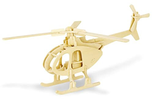 TOYANDONA Holz-Hubschrauber Puzzle Modell Kreatives Lernspielzeug Für Junge Mädchen Holz-bausatz Intelligenz Und Kreativität Für Jungen Und Mädchen