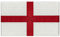 Flagge von England Das Kreuz des Heiligen Georg Bestickter Aufnäher zum Aufbügeln/Annähen