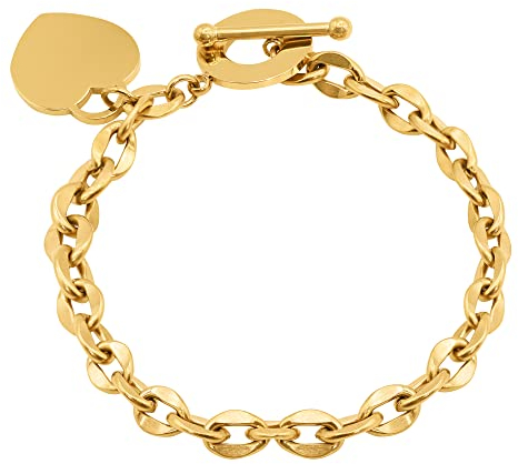 Heideman Armband Damen aus Edelstahl silber oder gold farbend Armschmuck für Frauen
