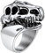 Richsteel Herren Männer Dinosaurier Ring Punk Gotik Dinosaurier Fingerring in Größe 70 Dinosaurier Schmuck mit Geschenkebox für Valentinstag Geburtstag