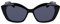 Karl Lagerfeld Women's KL6102S Sunglasses, Black, Einheitsgröße