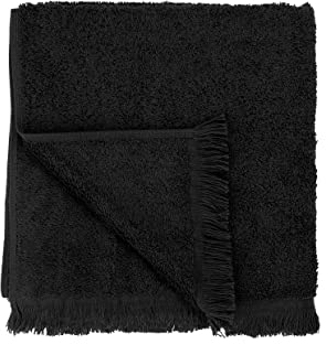 Blomus Handtuch -FRINO- aus 100% Bio-Baumwolle 50 x 100 cm (Black)
