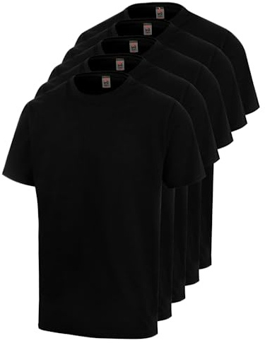 WÜRTH MODYF Arbeits T-Shirt 5er Pack Herren in Schwarz - Größe XXL