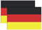GEEKBEAR Auto-Magnet mit Nationalflagge, 2 Stück, reflektierend, wasserdicht, langlebig, 15,2 x 10,2 cm