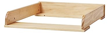 VERTBAUDET Baby Wickelaufsatz „Romy“ für Kommoden mit 42 cm Tiefe braun