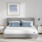 Avenco Matelas en Mousse 140x200, Epaisseur 12cm, Matelas en Mousse en Fibre de Bambou, Matelas Réversible Été/Hiver, 7 Zones de Confort, Degré de Fermeté H3 et H4, Excellent Confort et Respirable