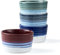 Soufflé Dishes Set of 4, 8oz Baking Dishes Ramekins, Baking Sets for Custard, Pudding, Souffle Cups, Oven/Dishwasher Saf