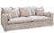 Riess Ambiente Großes 3-Sitzer Sofa Heaven 200cm Champagner beige Bouclé Federkern Hussensofa Moderne Couch auch als Ecksofa kombinierbar