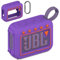 Silicone Cover Case for JBL Go 4 Ultra Portable Bluetooth Speaker, Protective Skin Holder for JBL Go 4 Pro Sound Bluetooth Speaker Accessories (Only Case) (Purple)
