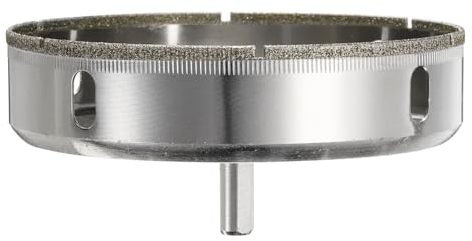 sourcing map Foret diamant scie cloche 125 mm Outil de perçage pour le verre, la céramique, le marbre, la porcelaine, le quartz, les pierres précieuses et les aquariums