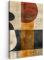 MuchoWow© Bilder 40x60 cm Wohnzimmer Deko Moderne Wandbild Kunstdruck auf Leinwand Bild Schlafzimmer über Bett Room Decor Geschenke Modern - Kunst - Beige - Industrial