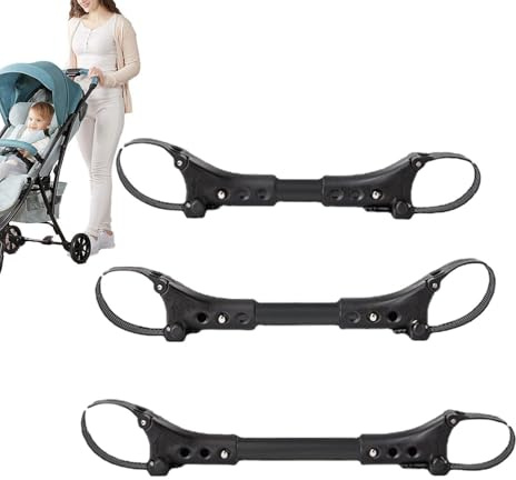 Connettori Per Passeggino - Connettore Per Passeggino Gemellare | Per Auto Per Passeggino Twins | Connettore Per Passeggino Gemellare Affiancato | Sicurezza Del Gancio Regolabile, Accessorio