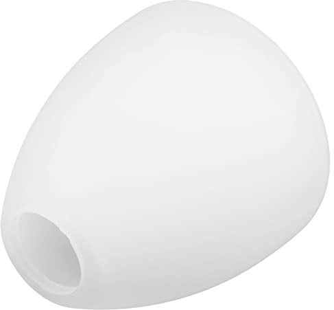 Angoily Glas Lampenschirm E27 Ersatzglas 4,2cm Lochmaß Kegelform Für Pendelleuchten Deckenlampen Wohnraumbeleuchtung