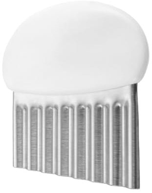 Ciieeo Coupe-Pommes De Terre Ondulé en Acier Inoxydable Coupe-Frites Trancheuse Hasselback pour La Famille Et Les Invités