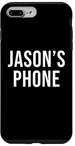 Jason's Phone Black White Name Jason Case for iPhone 7 Plus/8 Plus