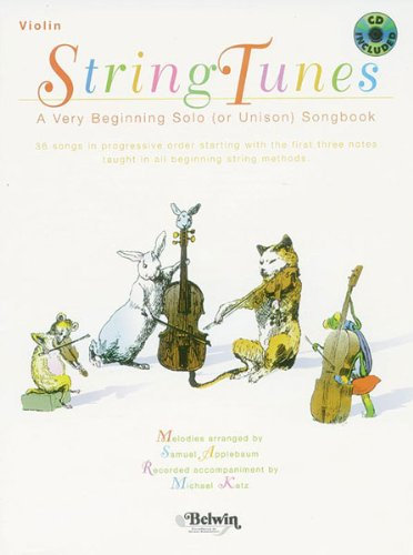 ALFRED PUBLISHING APPLEBAUM SAMUEL - STRINGTUNES + CD - VIOLIN SOLO Noten Pop, Rock, .... Streichinstrumente